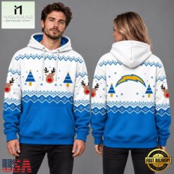 Los Angeles Chargers NFL Christmas 2026 Limited Edition Hoodie, NFL Sporty Shirt Los Angeles Chargers Nfl Christmas 2026 Limited Edition Hoodie