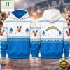 Los Angeles Chargers NFL Christmas Game Day Hoodie Shirt, NFL Sporty Shirt Los Angeles Chargers Nfl Christmas Game Day Hoodie Shirt