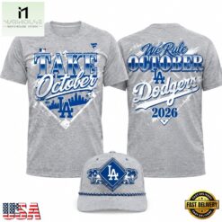 Los Angeles Dodgers Take October 2026 NL West Champions Graphic T Shirt, Hot 3D Shirt Trend Los Angeles Dodgers Take October 2026 NL West Champions Graphic T Shirt