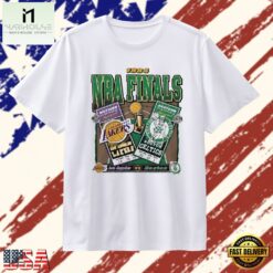 Los Angeles Lakers vs Boston Celtics 1984 NBA Finals T Shirt, Stylish 2D Graphic Shirt Los Angeles Lakers VS Boston Celtics 1984 Nba Finals T Shirt