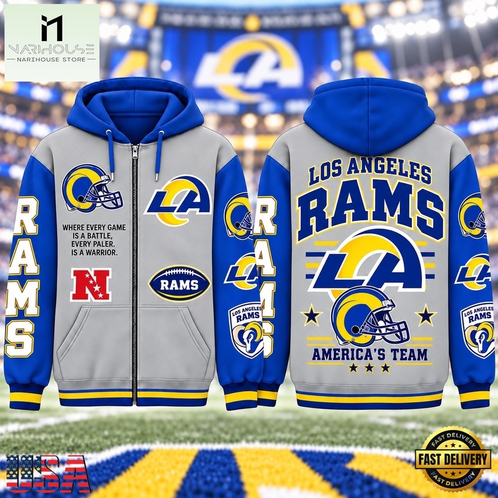 Los Angeles Ram NFL Gridiron Heritage Zip Hoodie, NFL Sporty Shirt Los Angeles Ram NFL Gridiron Heritage Zip Hoodie, NFL Sporty Shirt