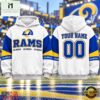 Los Angeles Rams 2026 NFL Gridiron Heritage Varsity Hoodie, NFL Sporty Shirt Los Angeles Rams 2026 Nfl Gridiron Heritage Varsity Hoodie