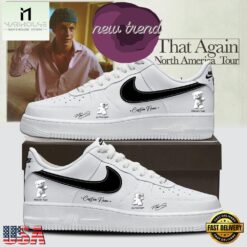 Malcolm Todd Do That Again Tour 2026 Air Force 1 Shoes Sneakers, Music Artist AF1 Shoes Malcolm Todd DO That Again Tour 2026 Air Force 1 Shoes Sneakers