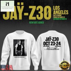 Marathon x JAY Z 30 2026 Exclusive Sweatshirt, Popular 3D Music Tee Marathon X Jay Z 30 2026 Exclusive Sweatshirt