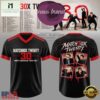 Matchbox Twenty 30 North American Tour 2027 Black Football Jersey, Trending Football Shirt Matchbox Twenty 30 North American Tour 2027 Black Football Jersey