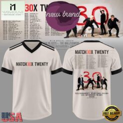 Matchbox Twenty 30 North American Tour 2027 Schedule Football Jersey, Trending Football Shirt Matchbox Twenty 30 North American Tour 2027 Schedule Football Jersey