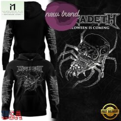 Megadeth Spider Halloween Is Coming 2026 Limited Edition Hoodie, Hot 3D Shirt Trend Megadeth Spider Halloween IS Coming 2026 Limited Edition Hoodie