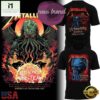 Metallica Sphere Las Vegas Concert Schedule 2026 Graphic T Shirt, Popular 3D Music Tee Metallica Sphere Las Vegas Concert Schedule 2026 Graphic T Shirt