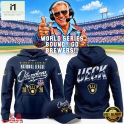 Milwaukee Brewers National League Champions UECK 2026 Limited Edition Hoodie, Hot 3D Shirt Trend Milwaukee Brewers National League Champions Ueck 2026 Limited Edition Hoodie