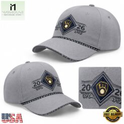 Milwaukee Brewers Take October 2026 NL Central Champions Baseball Cap, Trending Cap Style Milwaukee Brewers Take October 2026 NL Central Champions Baseball Cap