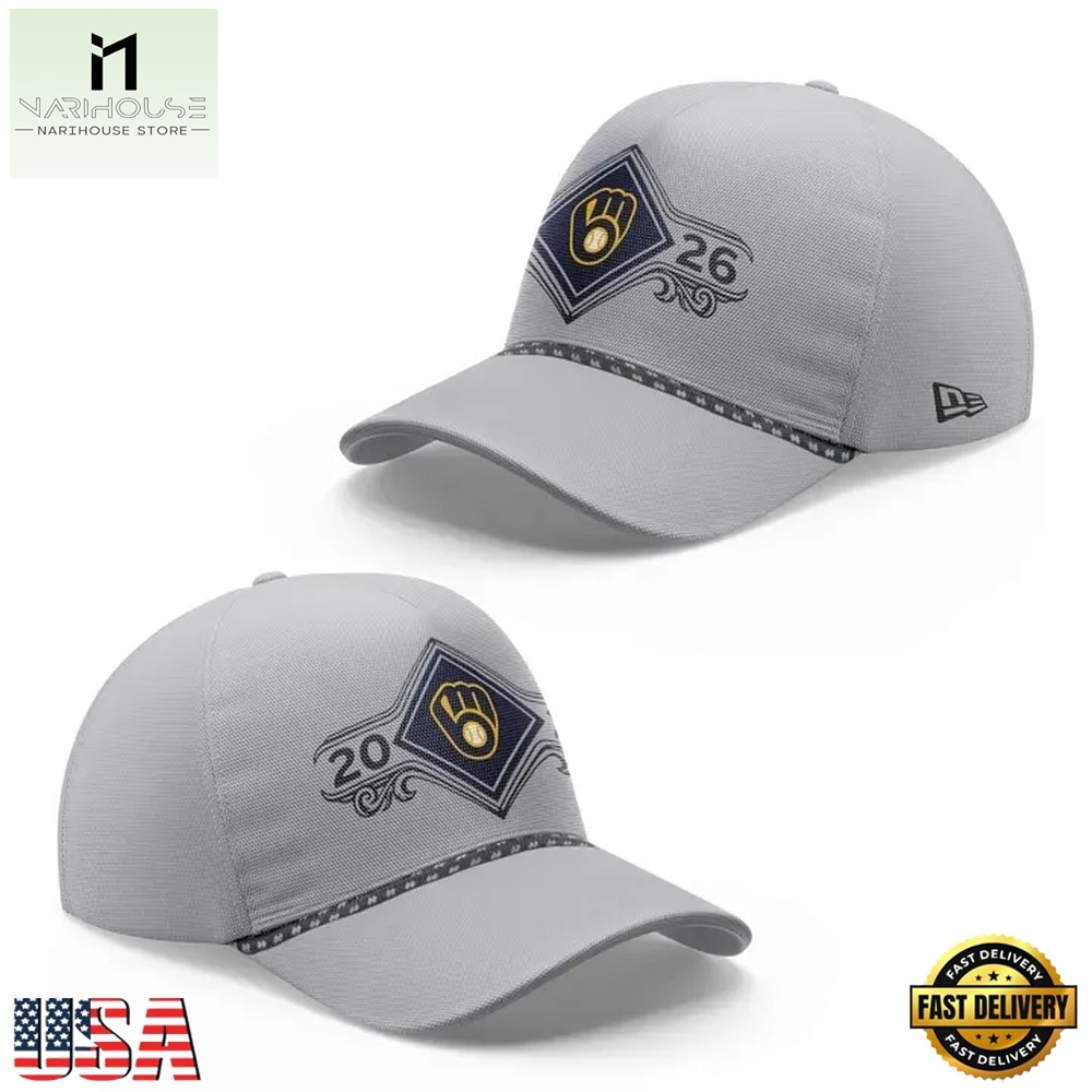 Milwaukee Brewers Take October NLCS Bound Win Our Way 2026 Baseball Cap, Trending Cap Style Milwaukee Brewers Take October NLCS Bound Win Our Way 2026 Baseball Cap, Trending Cap Style