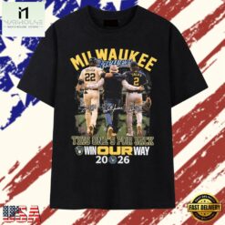 Milwaukee Brewers this one’s for Ueck win our way T Shirt, Stylish 2D Graphic Shirt Milwaukee Brewers This One S For Ueck Win Our Way T Shirt
