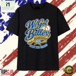 Milwaukee Brewers We Go Ballers 2026 Take The Series T Shirt, Stylish 2D Graphic Shirt Milwaukee Brewers WE GO Ballers 2026 Take The Series T Shirt