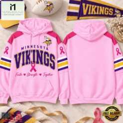 Minnesota Vikings 2026 NFL Breast Cancer Awareness Game Day Hoodie Shirt, NFL Sporty Shirt Minnesota Vikings 2026 Nfl Breast Cancer Awareness Game Day Hoodie Shirt