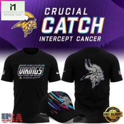 Minnesota Vikings 2026 NFL Crucial Catch New Design T Shirt, Hot 3D Shirt Trend Minnesota Vikings 2026 Nfl Crucial Catch New Design T Shirt