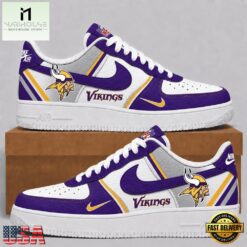 Minnesota Vikings 2026 NFL Team Air Force 1 Shoes Sneakers, NFL Team AF1 Shoes Minnesota Vikings 2026 Nfl Team Air Force 1 Shoes Sneakers