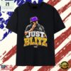 Minnesota Vikings Just Blitz NFL Football T Shirt, Stylish 2D Graphic Shirt Minnesota Vikings Just Blitz Nfl Football T Shirt