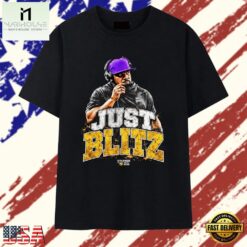 Minnesota Vikings Just Blitz NFL Football T Shirt, Stylish 2D Graphic Shirt Minnesota Vikings Just Blitz Nfl Football T Shirt