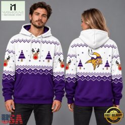 Minnesota Vikings NFL Christmas 2026 Limited Edition Hoodie, NFL Sporty Shirt Minnesota Vikings Nfl Christmas 2026 Limited Edition Hoodie