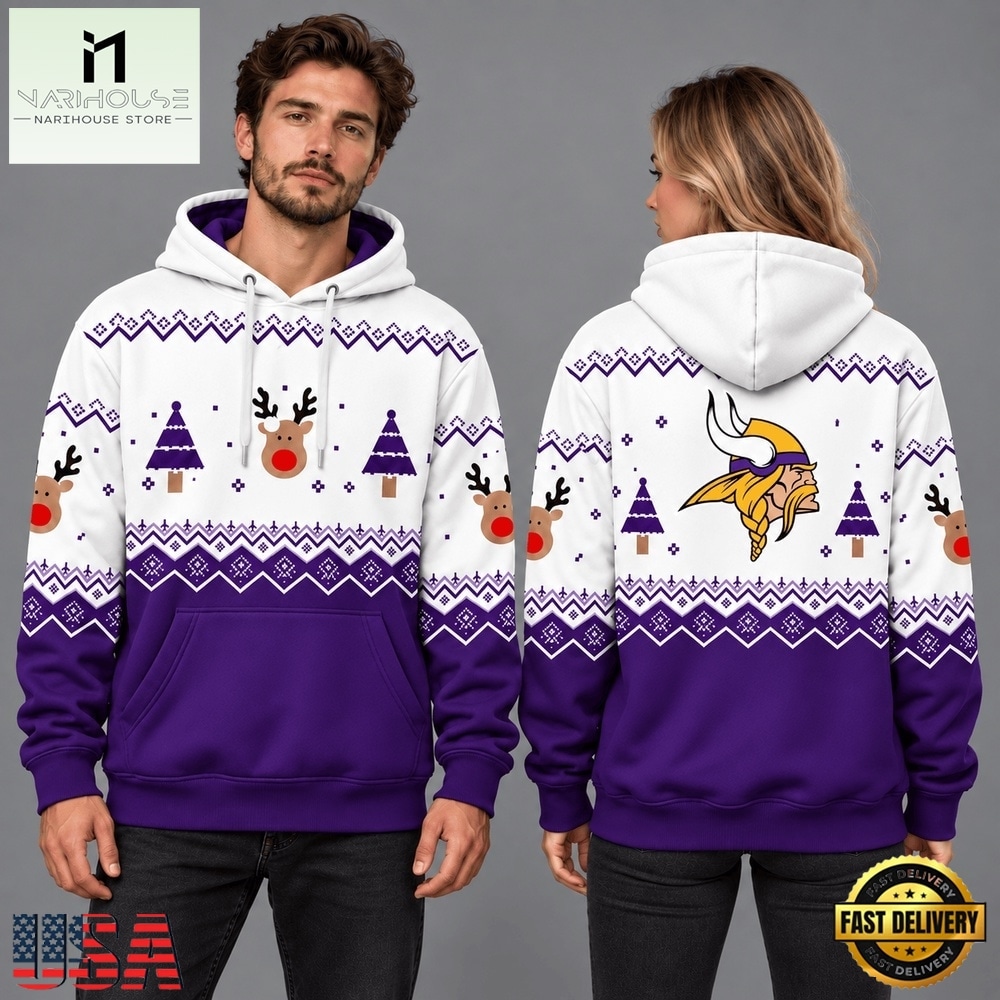 Minnesota Vikings NFL Christmas 2026 Limited Edition Hoodie, NFL Sporty Shirt Minnesota Vikings NFL Christmas 2026 Limited Edition Hoodie, NFL Sporty Shirt