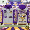 Minnesota Vikings NFL Gridiron Heritage Zip Hoodie, NFL Sporty Shirt Minnesota Vikings Nfl Gridiron Heritage Zip Hoodie