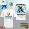 Minnesota Vikings NFL Prostate Cancer Awareness Month 3D Shirt, NFL Sporty Shirt Minnesota Vikings Nfl Prostate Cancer Awareness Month 3D Shirt