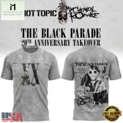 My Chemical Romance The Black Parade 20th Anniversary 2026 3D Shirt, Popular 3D Music Tee MY Chemical Romance The Black Parade 20th Anniversary 2026 3D Shirt
