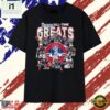 New England Patriots All Time Greats Players Signature Football T Shirt, Stylish 2D Graphic Shirt New England Patriots All Time Greats Players Signature Football T Shirt