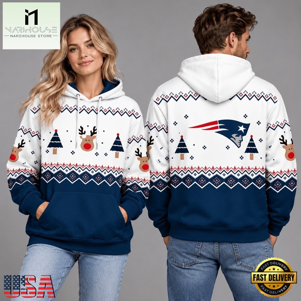 New England Patriots NFL Christmas 2026 Limited Edition Hoodie, NFL Sporty Shirt New England Patriots NFL Christmas 2026 Limited Edition Hoodie, NFL Sporty Shirt