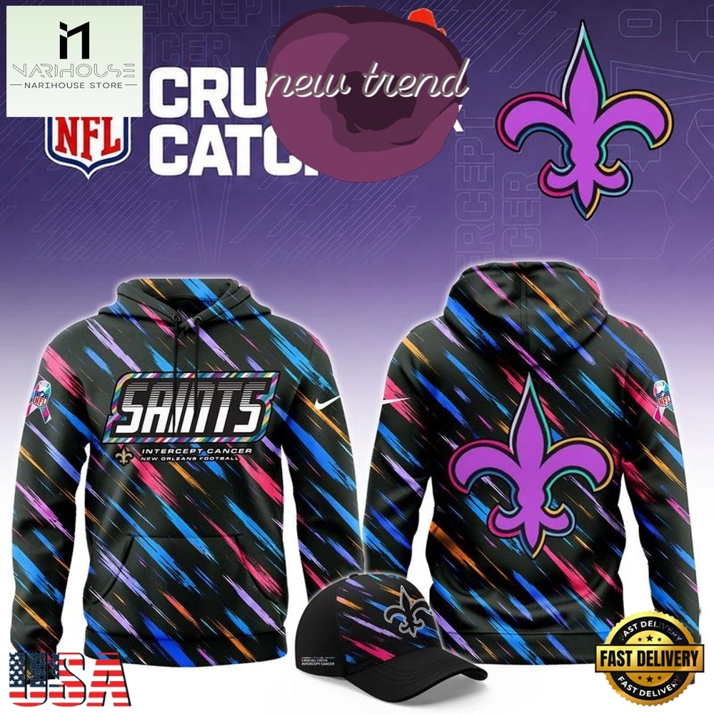 New Orleans Saints 2026 Crucial Catch Limited Edition Hoodie, Hot 3D Shirt Trend New Orleans Saints 2026 Crucial Catch Limited Edition Hoodie, Hot 3D Shirt Trend