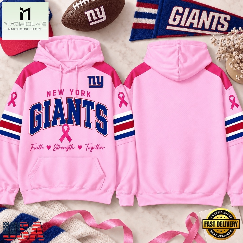 New York Giants 2026 NFL Breast Cancer Awareness Game Day Hoodie Shirt, NFL Sporty Shirt New York Giants 2026 NFL Breast Cancer Awareness Game Day Hoodie Shirt, NFL Sporty Shirt