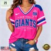 New York Giants 2026 NFL Pink Breast Cancer Awareness V neck T Shirt, Trendy NFL V Neck Tee 2 New York Giants 2026 NFL Pink Breast Cancer Awareness V neck T Shirt, Trendy NFL V Neck Tee New York Giants 2026 Nfl Pink Breast Cancer Awareness V Neck T Shirt