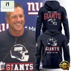 New York Giants Football Helmet 2026 Navy Hoodie, Hot 3D Shirt Trend New York Giants Football Helmet 2026 Navy Hoodie
