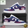 New York Giants NFL American Flag Football Team Limited Air Force 1 Shoes Sneakers, NFL Team AF1 Shoes New York Giants Nfl American Flag Football Team Limited Air Force 1 Shoes Sneakers