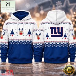 New York Giants NFL Christmas Game Day Hoodie Shirt, NFL Sporty Shirt New York Giants Nfl Christmas Game Day Hoodie Shirt