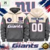 New York Giants NFL Custom Varsity Colorblock Pullover Hoodie, NFL Sporty Shirt New York Giants Nfl Custom Varsity Colorblock Pullover Hoodie