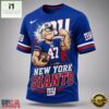 New York Giants NFL Popeye Bold Cartoon Athletes 3D T Shirt, NFL Sporty Shirt New York Giants Nfl Popeye Bold Cartoon Athletes 3D T Shirt