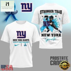 New York Giants NFL Prostate Cancer Awareness Month 3D Shirt, NFL Sporty Shirt New York Giants Nfl Prostate Cancer Awareness Month 3D Shirt