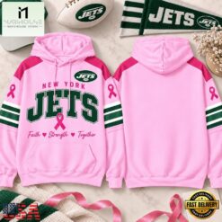 New York Jets 2026 NFL Breast Cancer Awareness Game Day Hoodie Shirt, NFL Sporty Shirt New York Jets 2026 Nfl Breast Cancer Awareness Game Day Hoodie Shirt
