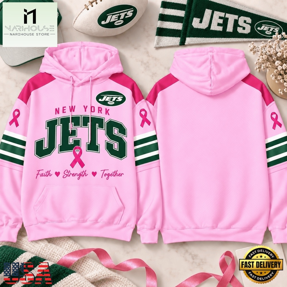 New York Jets 2026 NFL Breast Cancer Awareness Game Day Hoodie Shirt, NFL Sporty Shirt New York Jets 2026 NFL Breast Cancer Awareness Game Day Hoodie Shirt, NFL Sporty Shirt