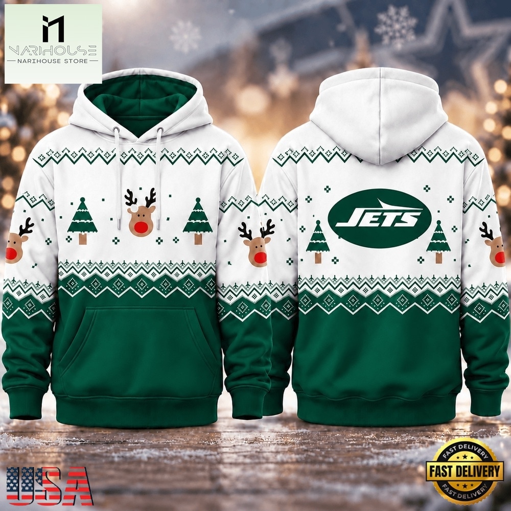 New York Jets NFL Christmas Game Day Hoodie Shirt, NFL Sporty Shirt New York Jets NFL Christmas Game Day Hoodie Shirt, NFL Sporty Shirt