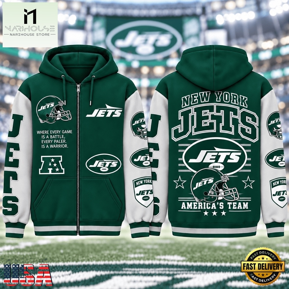 New York Jets NFL Gridiron Heritage Zip Hoodie, NFL Sporty Shirt New York Jets NFL Gridiron Heritage Zip Hoodie, NFL Sporty Shirt