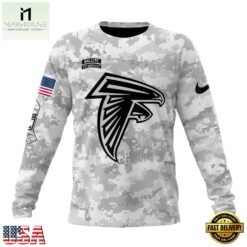 NFL Atlanta Falcons Arctic Camo Salute To Service 2026 Design Hoodie, T Shirt, Sweatshirt, NFL Sporty Shirt Nfl Atlanta Falcons Arctic Camo Salute TO Service 2026 Design Hoodie T Shirt Sweatshirt 2