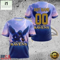 NFL Baltimore Ravens Special Realistic Design Hoodie, T Shirt, Sweatshirt, NFL Sporty Shirt Nfl Baltimore Ravens Special Realistic Design Hoodie T Shirt Sweatshirt 3