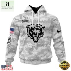 NFL Chicago Bears Arctic Camo Salute To Service 2026 Design Hoodie, T Shirt, Sweatshirt, NFL Sporty Shirt Nfl Chicago Bears Arctic Camo Salute TO Service 2026 Design Hoodie T Shirt Sweatshirt 1