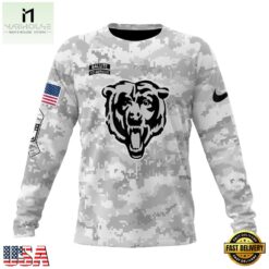 NFL Chicago Bears Arctic Camo Salute To Service 2026 Design Hoodie, T Shirt, Sweatshirt, NFL Sporty Shirt Nfl Chicago Bears Arctic Camo Salute TO Service 2026 Design Hoodie T Shirt Sweatshirt 2