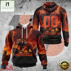 NFL Cincinnati Bengals Special Realistic Design Hoodie, T Shirt, Sweatshirt, NFL Sporty Shirt Nfl Cincinnati Bengals Special Realistic Design Hoodie T Shirt Sweatshirt 1