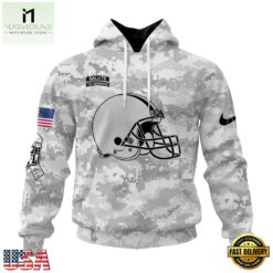 NFL Cleveland Browns Arctic Camo Salute To Service 2026 Design Hoodie, T Shirt, Sweatshirt, NFL Sporty Shirt Nfl Cleveland Browns Arctic Camo Salute TO Service 2026 Design Hoodie T Shirt Sweatshirt 1