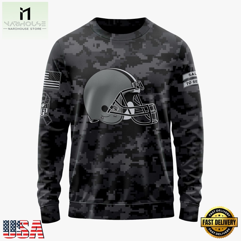 NFL Cleveland Browns Special 2026 27 Salute To Service Design Hoodie, T Shirt, Sweatshirt, NFL Sporty Shirt NFL Cleveland Browns Special 2026 27 Salute To Service Design Hoodie, T Shirt, Sweatshirt, NFL Sporty Shirt