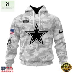 NFL Dallas Cowboys Arctic Camo Salute To Service 2026 Design Hoodie, T Shirt, Sweatshirt, NFL Sporty Shirt Nfl Dallas Cowboys Arctic Camo Salute TO Service 2026 Design Hoodie T Shirt Sweatshirt 1
